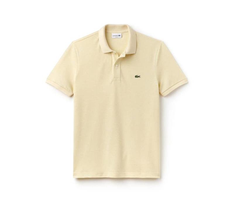 LACOSTE SLIM FIT  POLO VAN EFFEN PETIT PIQUÉ JORIS CHINE