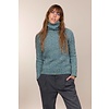 Fisherman out of Ireland FISHERMAN OUT OF IRELAND POLO NECK SWEATER GREENERY