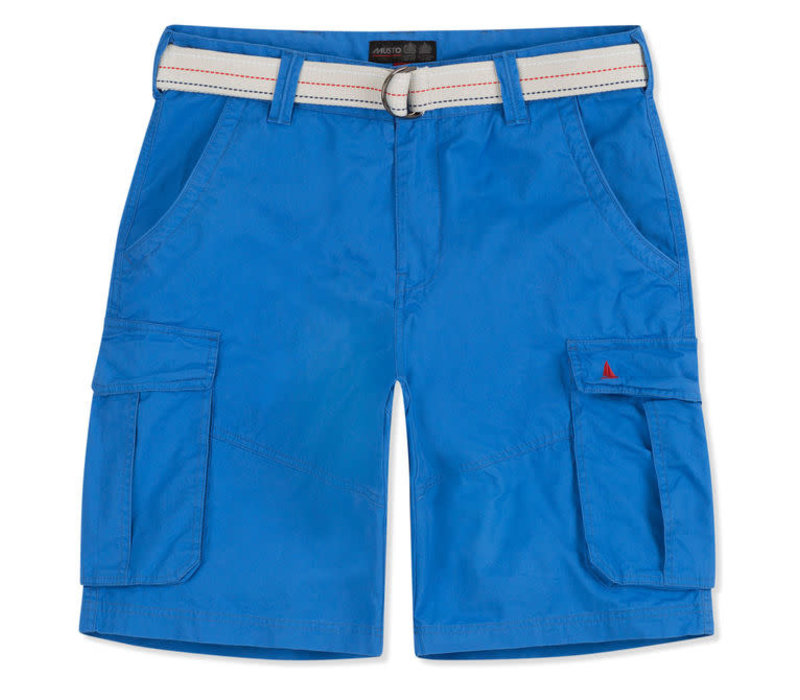 MUSTO LMST022 Bay Combat Short Coastal Blue