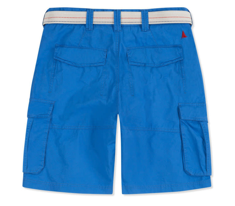 MUSTO LMST022 Bay Combat Short Coastal Blue