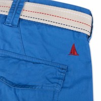 MUSTO LMST022 Bay Combat Short Coastal Blue