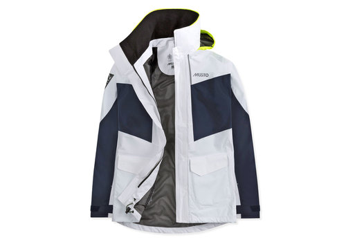 Musto MUSTO SWJK015 BR2 COASTAL JKT FW WHITE/TRNV