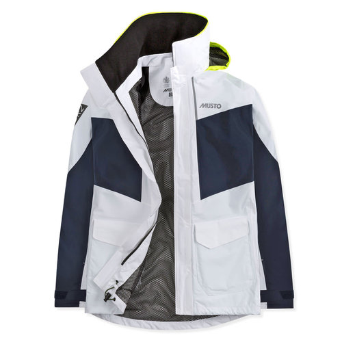  Musto MUSTO SWJK015 BR2 COASTAL JKT FW WHITE/TRNV 