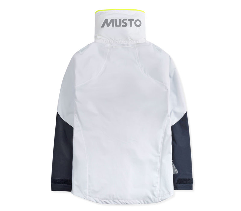 MUSTO SWJK015 BR2 COASTAL JKT FW WHITE/TRNV