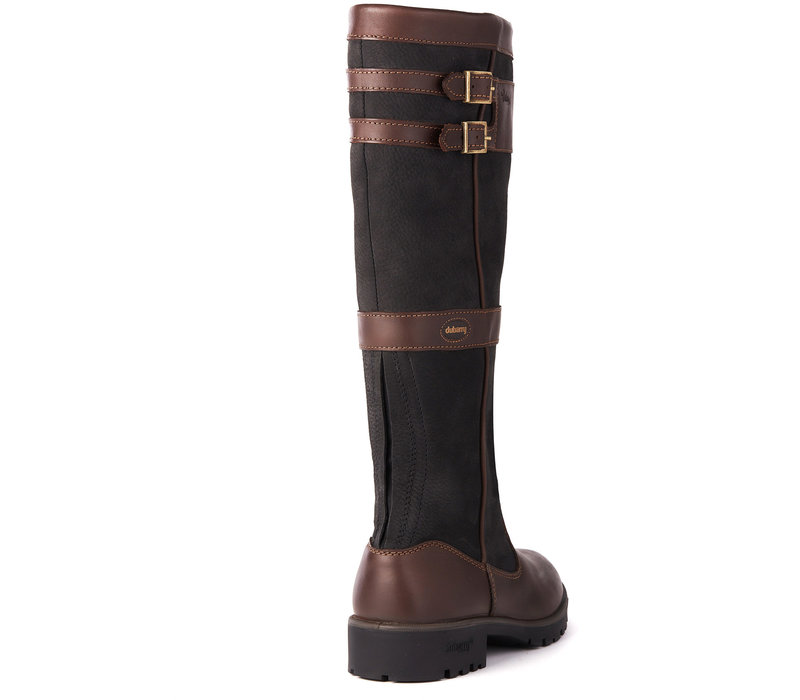 DUBARRY LONGFORD OUTDOOR LAARS BLACK/BROWN