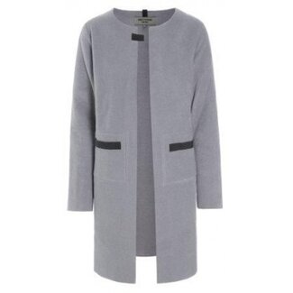 Henriette Steffensen Henriette Steffensen Cardigan 7124 Grey Blue