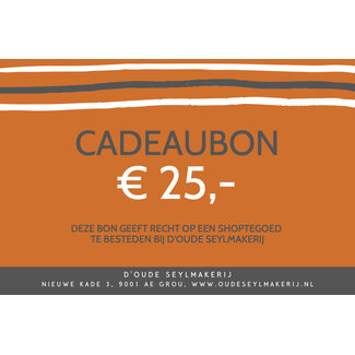 Oude Seylmakerij Cadeaubon