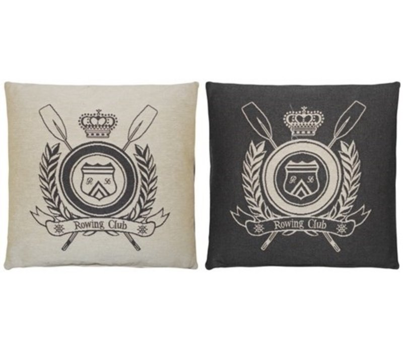 Navy Club cushion 50x70cm