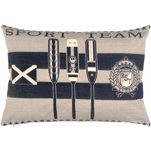  FS Home Collections Sport Team Club Cushion Denim Blue 