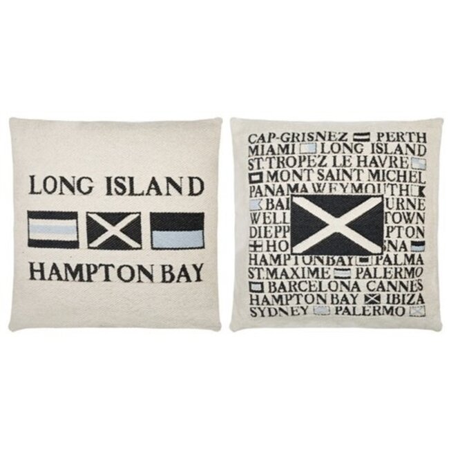 FS Home Collections Log Island Cushions set van 2
