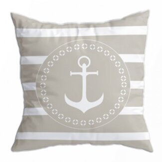ARC Marine Santorini Set Cushions - Navy Beige