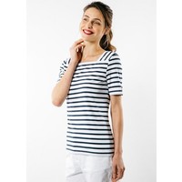 Saint James T-shirt Pleneuf Neige Voyage