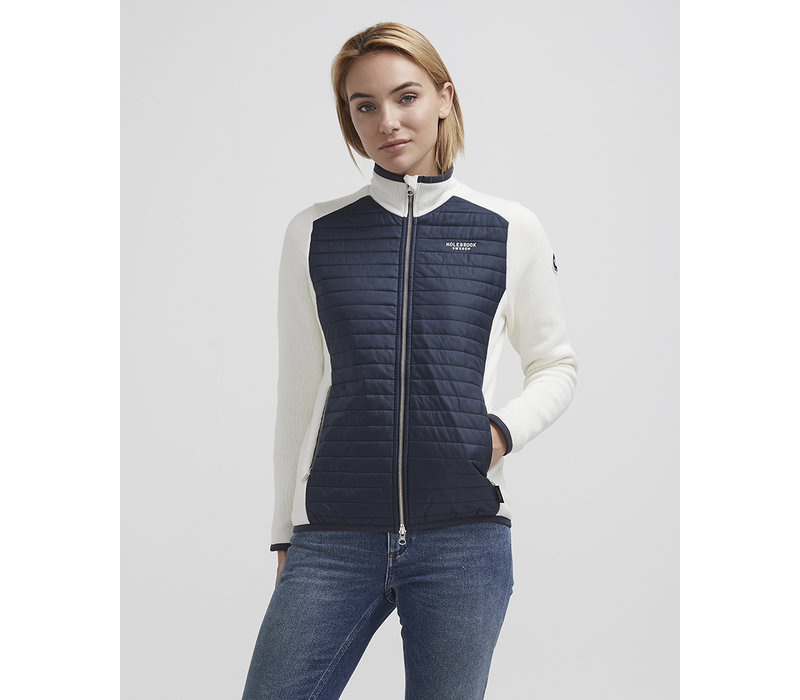 Holebrook Mimmi Fullzip WP Off White/Navy