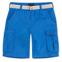 MUSTO LMST022 Bay Combat Short Coastal Blue