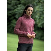 FISHERMAN OUT OF IRELAND POLO NECK SWEATER  ROCK CANDY