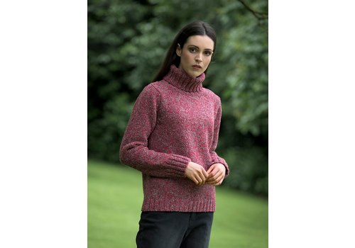 Fisherman out of Ireland FISHERMAN OUT OF IRELAND POLO NECK SWEATER  ROCK CANDY