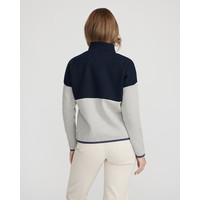 Holebrook Vilhelmina T-Neck WP Light Grey Navy