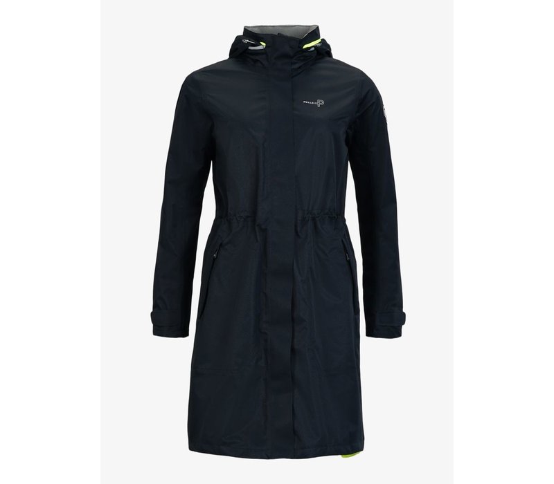 Pelle P Bermuda Coat Dark Navy Silver