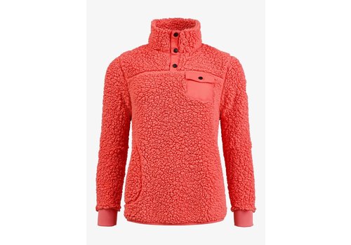 Pelle Petterson Pelle P Sherpa Sweater Coral Red