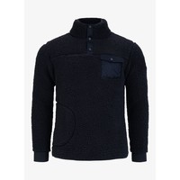 Pelle P Sherpa Sweater Dark Navy Blue