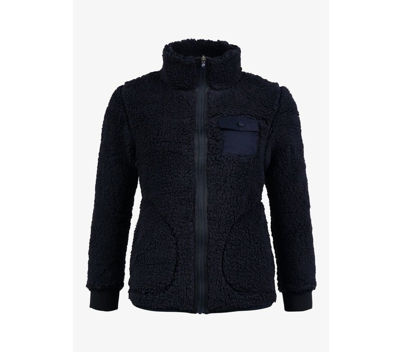 Pelle P Sherpa Zip Navy Blue W