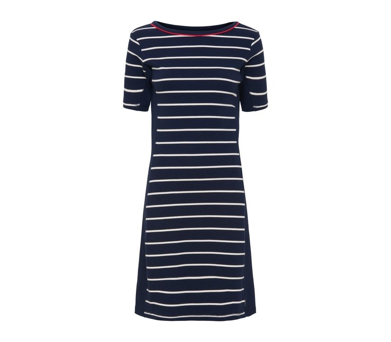 Maggie Dress Navy Pearl