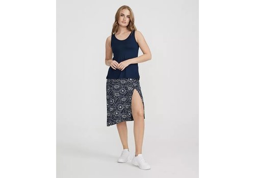 Holebrook Holebrook Alice Skirt Navy Sunflower