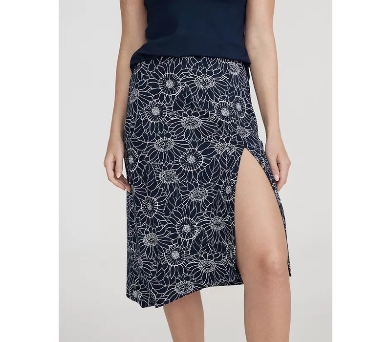 Holebrook Alice Skirt Navy Sunflower