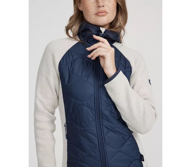 Holebrook Bodil Hood WP Light Grey Mel/Navy