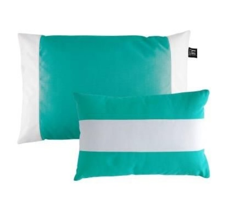 Waterproof Cushion 60x40 and 30X40 - Acqua