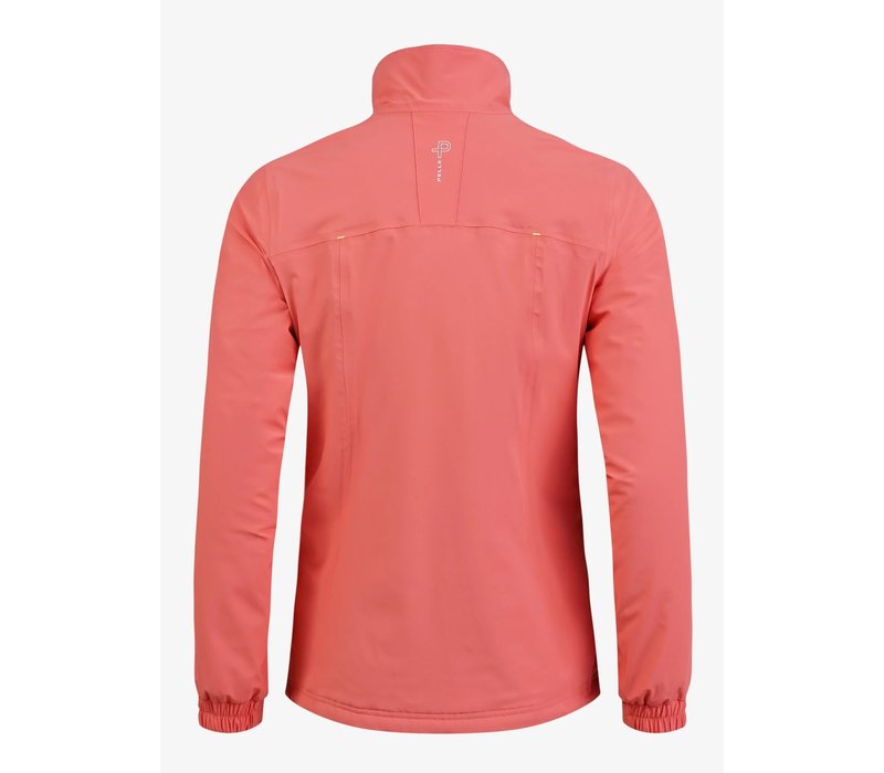 Pelle P Crew Jacket Coral Red