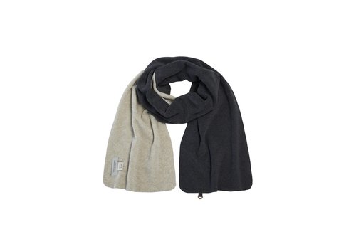 Henriette Steffensen top with scarf - sand