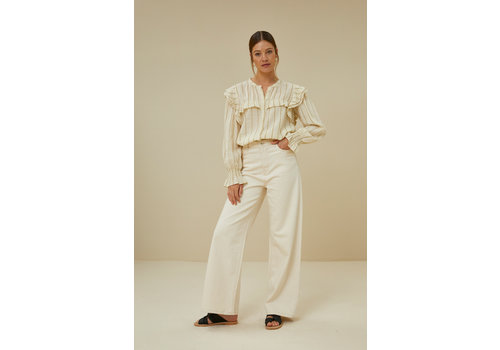 By-Bar By-Bar Pennie Yellowstripe Blouse 