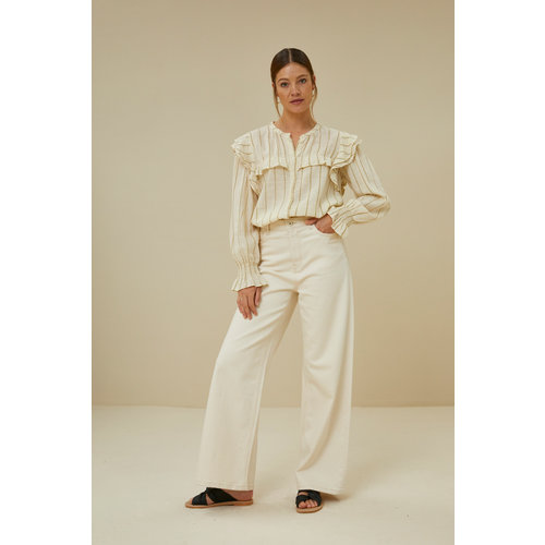  By-Bar By-Bar Pennie Yellowstripe Blouse  