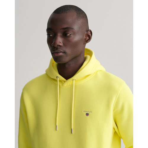  Gant Gant Original Sweat Hoodie Clear Yellow 