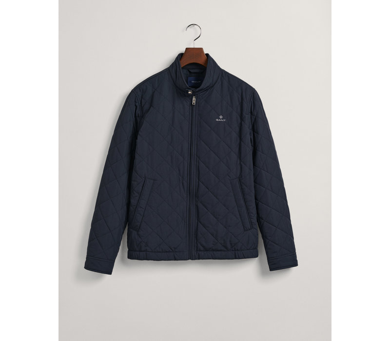 Gant Quilted Windcheater Evening Blue