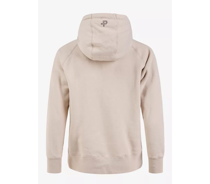 Pelle P W RYS Snug Hoodie, Macademia milk