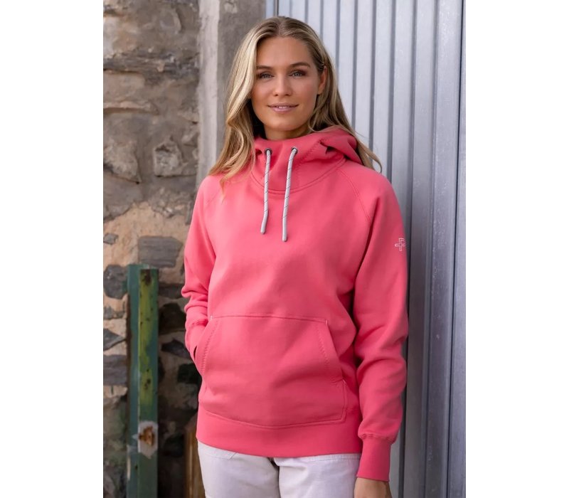 Pelle P W RYS Snug Hoodie, Rasberry lemon