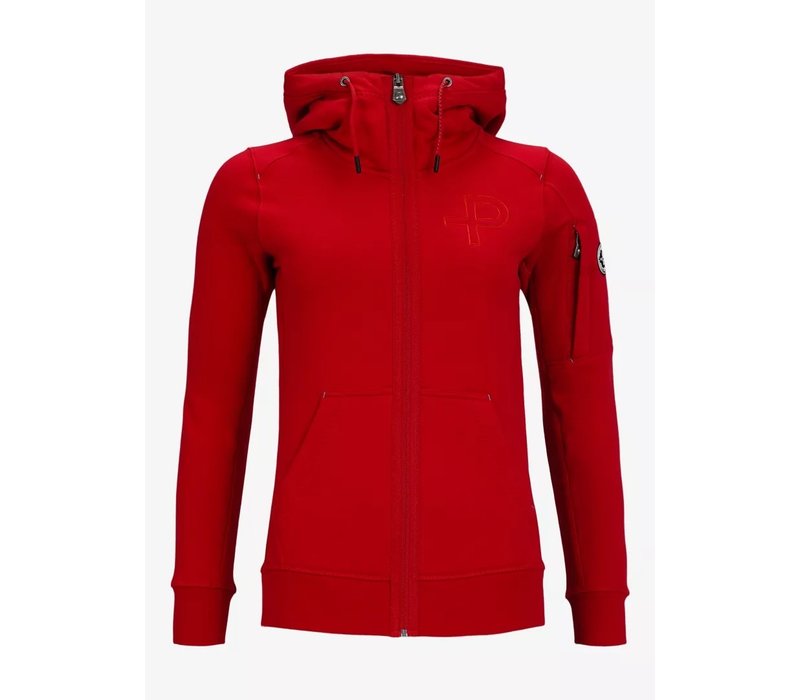 Pelle P W P-hoodie, Race red