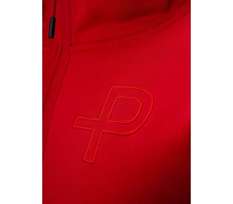 Pelle P W P-hoodie, Race red