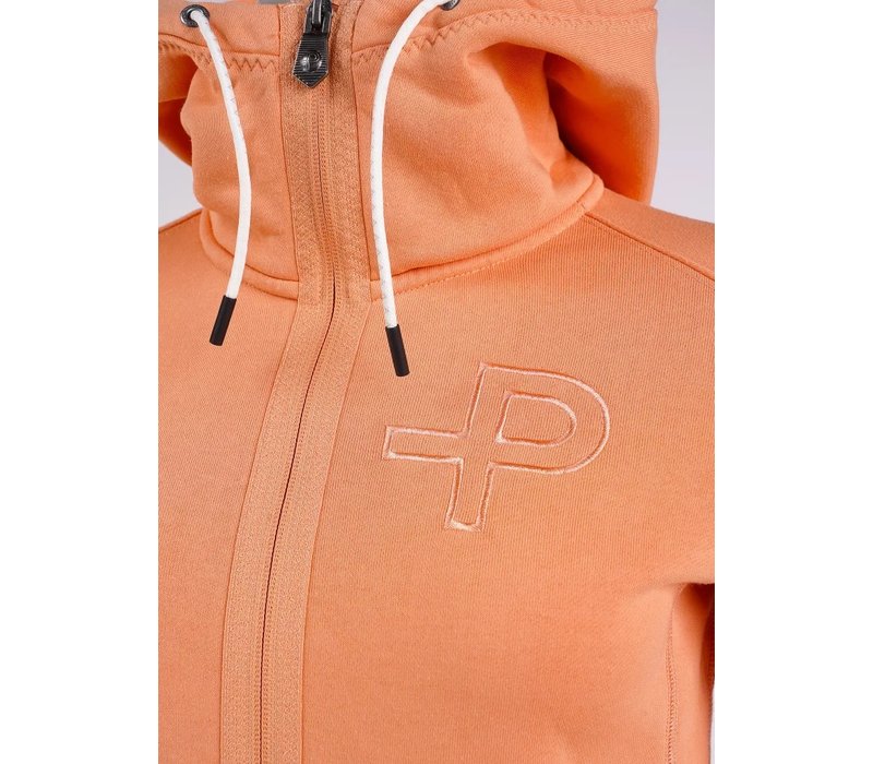 Pelle P W P-hoodie, Cream sicle