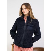 Pelle P Sherpa Zip Navy Blue W