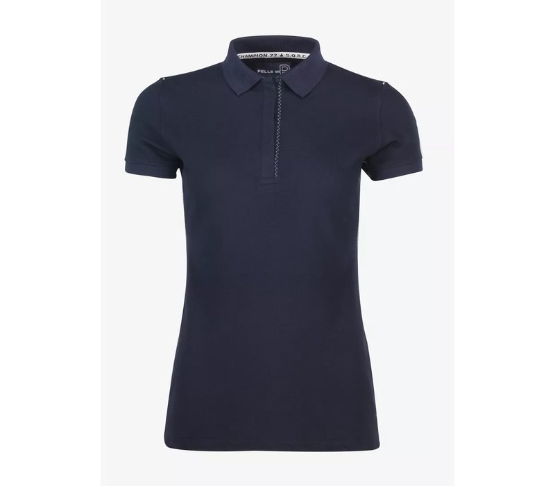 Pelle P W Team Polo, Dark Navy Silver