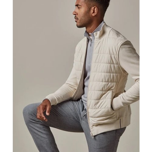  Profuomo CARDIGAN FULL ZIP SAND 