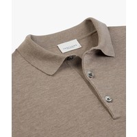 POLO SS COLOURBLOCK GREY MEL 08A