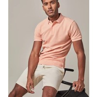 POLO SHORT SLEEVE SALMON