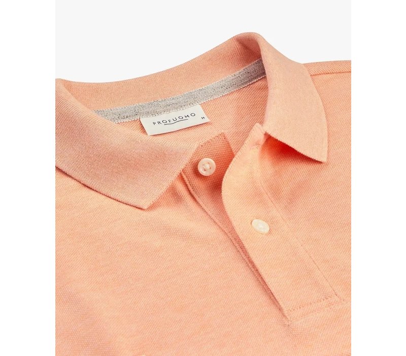 POLO SHORT SLEEVE SALMON