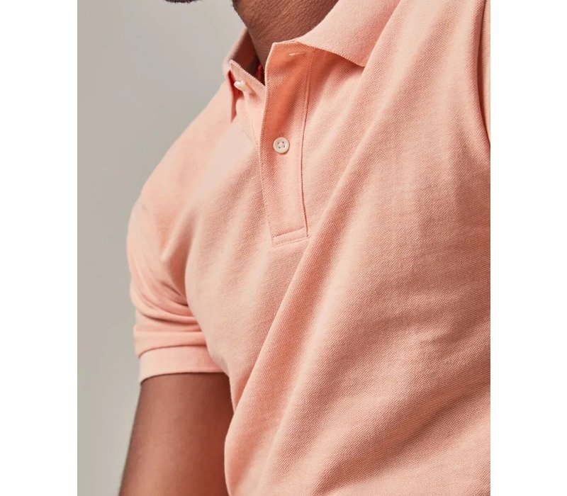 POLO SHORT SLEEVE SALMON