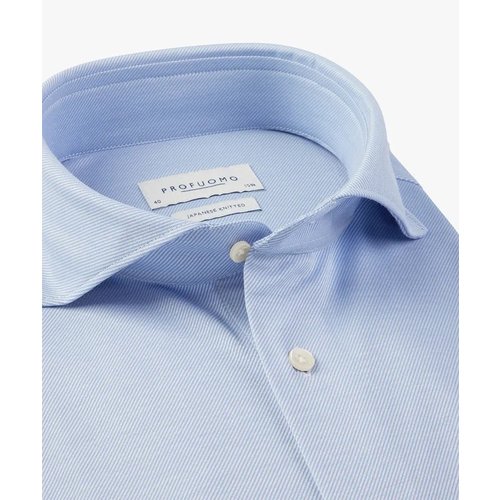  Profuomo SHIRT X-CUTAWAY SC SF BLUE 55A 