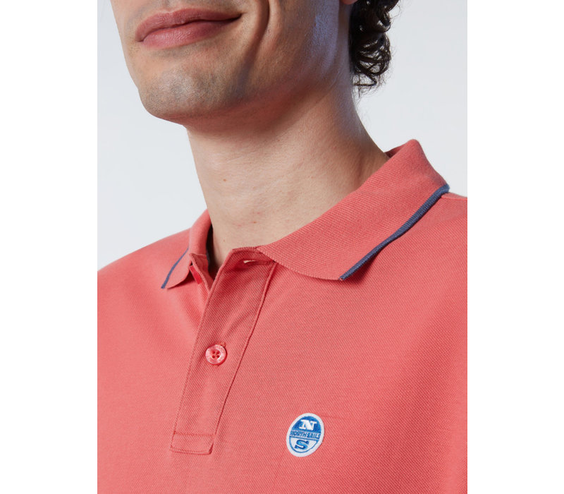 POLO LOGO SPICED CORAL